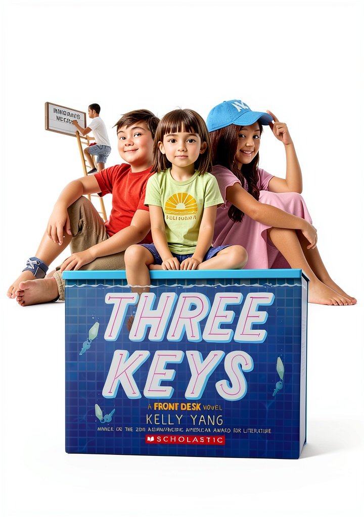 Children reading Scholastic Press book on prejudice and racism