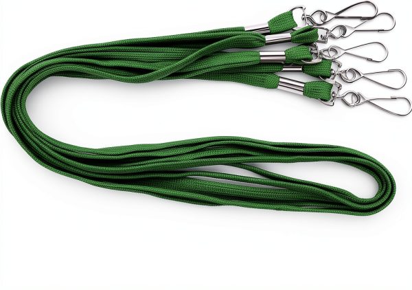 Bird Fiy Badge Lanyards with Clip Swivel Hook 100 Pack-2