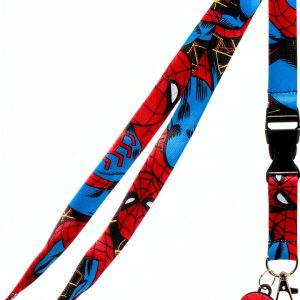 Spider-Man Lanyard Officially Licensed ID Sleeve Polyester-0