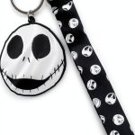 UPD Jack Skeleton Wrist Lanyard Keychain Office Accessory-0