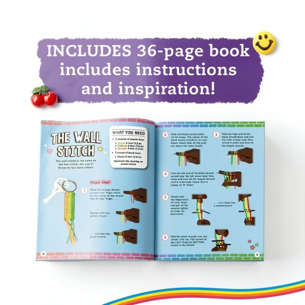 Klutz Book Badge Lanyards Craft Activity English Publication-4