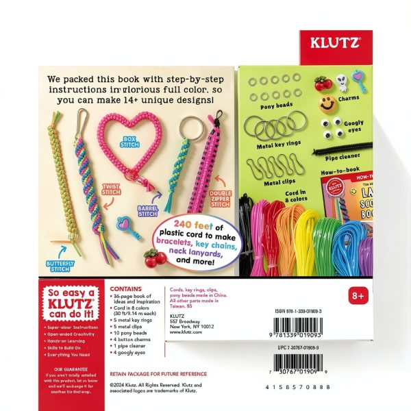Klutz Book Badge Lanyards Craft Activity English Publication-5
