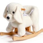 Wooden Rocking Horse Huanyu Kids Toy Durable-0