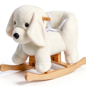 Wooden Rocking Horse Huanyu Kids Toy Durable-0