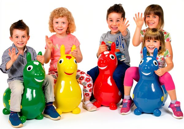 Gymnic Rody Inflatable Bouncy Horse for Kids-4