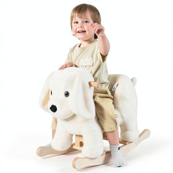 Wooden Rocking Horse Huanyu Kids Toy Durable-1
