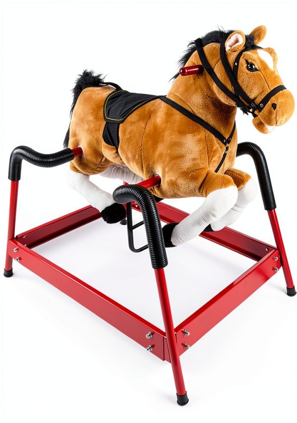 Trademark GLB Spring Rocking Horse for Kids-0