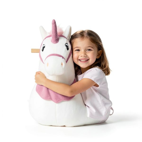 Aosom Kids Rocking Horse Ride-On Toy-5