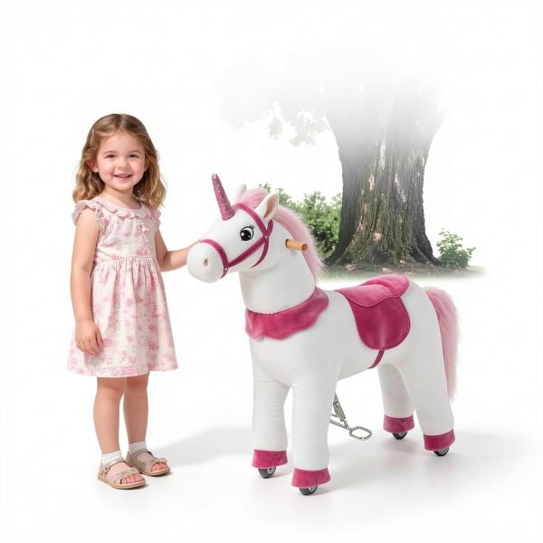Aosom Kids Rocking Horse Ride-On Toy-6