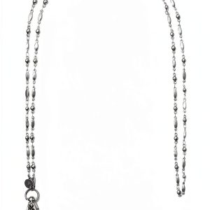 Hidden Hollow Beads Stainless Steel Lanyards Office Products-0