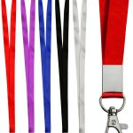 Mcyye Nylon Lanyard Keychain Office Product-0