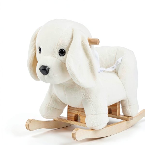 Wooden Rocking Horse Huanyu Kids Toy Durable-5