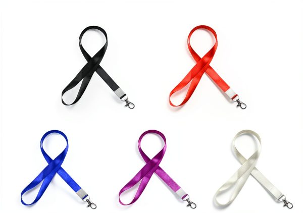 Mcyye Nylon Lanyard Keychain Office Product-6