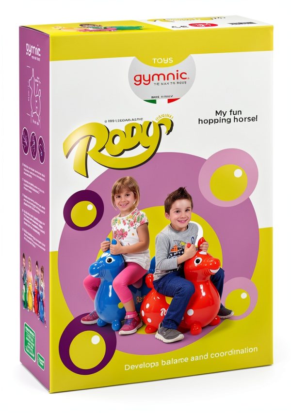 Gymnic Rody Inflatable Bouncy Horse for Kids-7