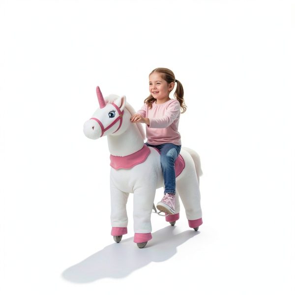 Aosom Kids Rocking Horse Ride-On Toy-1