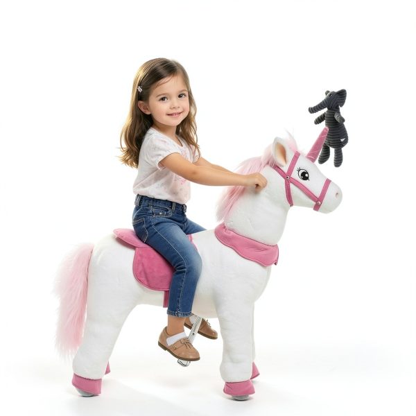 Aosom Kids Rocking Horse Ride-On Toy-3