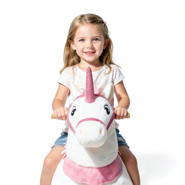 Aosom Kids Rocking Horse Ride-On Toy-2