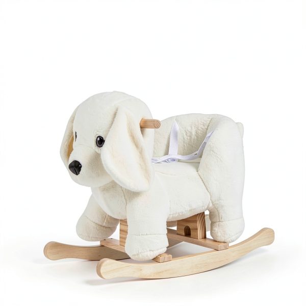Wooden Rocking Horse Huanyu Kids Toy Durable-4
