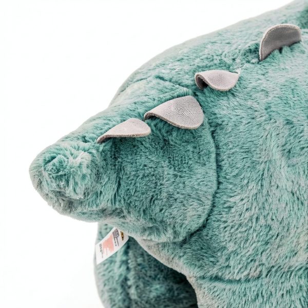 Triceratops Rocking Horse by Aosom 330-141GN with Realistic Sound-7