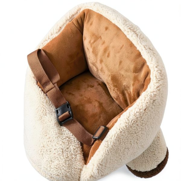 Lion Rocking Horse by Aosom Model 330-115 Plush Seat with Belt-8