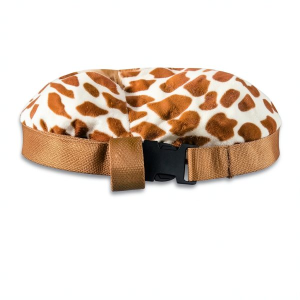 Rocking Giraffe Chair by Aosom Plush Fabric Lullaby Safety Handles-7