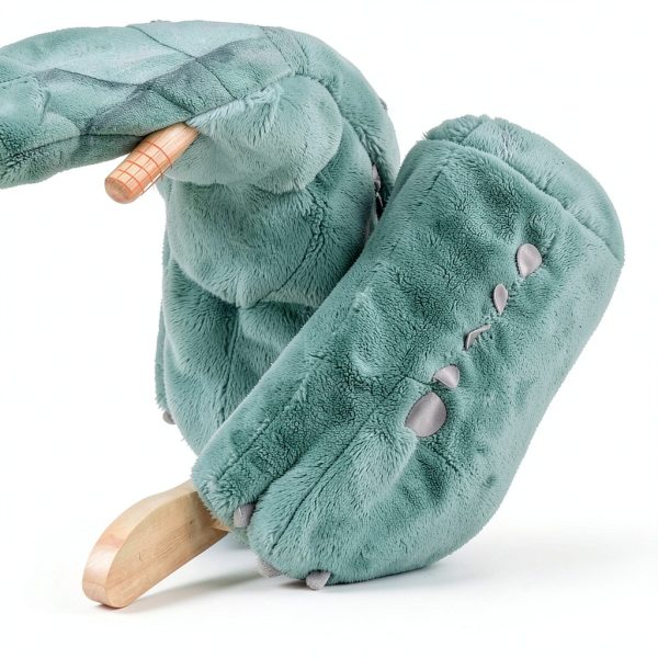 Triceratops Rocking Horse by Aosom 330-141GN with Realistic Sound-5